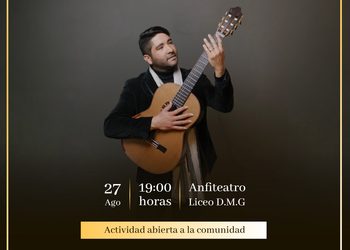 Concierto de guitarra clásica ofrecerá una jornada musical gratuita en Cabo de Hornos