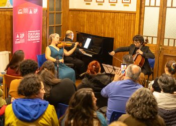 Más de 100 personas disfrutaron concierto de excelencia de Fundación Pianos para Chile en Puerto Natales.