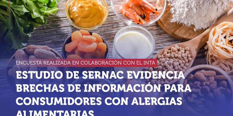 SERNAC detecta barreras para consumidores con alergias e intolerancias alimentarias