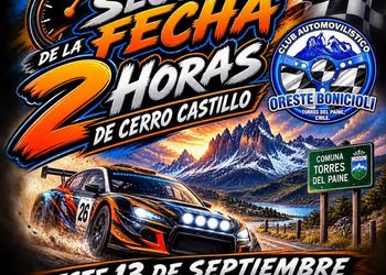 Todo listo para que este fin de semana se dispute la segunda fecha de las «2 Horas de Cerro Castillo 2026».