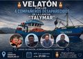 Pescadores que participan en la rebusca encuentran restos de la lancha «Talymar» en el sector de bahía Sea.