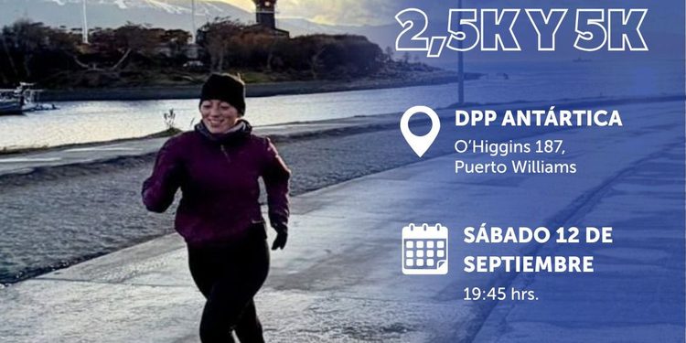 Puerto Williams tendrá su primera Corrida Nocturna Familiar para promover el deporte y la vida activa