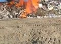 Incendio en sector de chatarra y cachureos moviliza a Bomberos y equipos municipales en Punta Arenas
