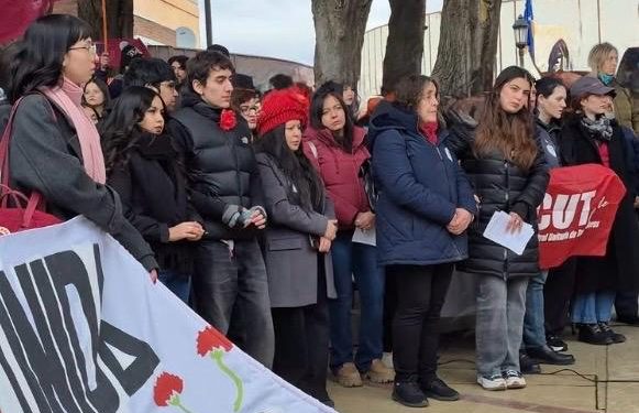 Más de un centenar de personas se reunió en Punta Arenas por la memoria y los derechos humanos