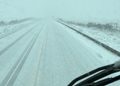 Rutas de Magallanes amanecen cubiertas de blanco tras intensa precipitación de nieve en algunos sectores