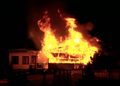 Incendio estructural moviliza a Bomberos hasta vivienda en sector Aguas Frescas