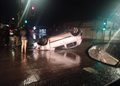 Doble accidente con volcamiento ensombrece la previa festiva en Punta Arenas pese a campañas preventivas.