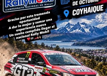 Matías Barría cumple sueño de correr Rally Mobil. Su debut en el nacional será en octubre
