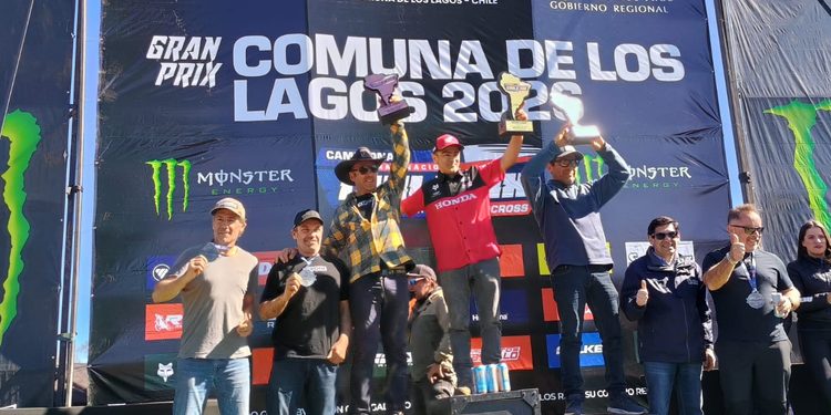 La «Armada Magallánica» brilla en la quinta fecha del Campeonato Nacional de Motocross en Punahue.