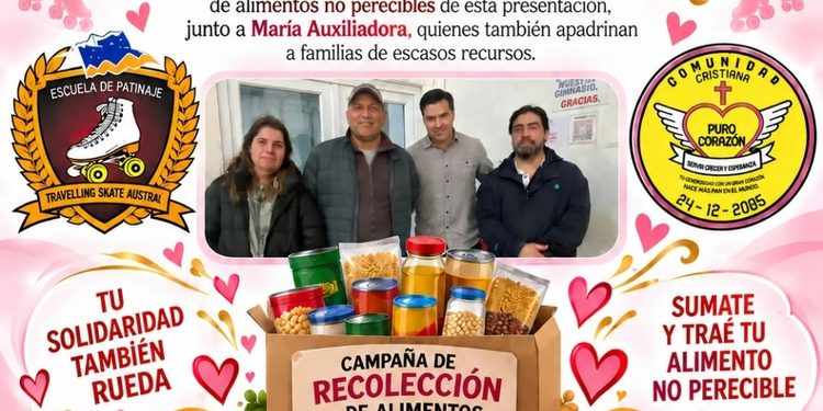 Travelling Skate Austral realizará campaña solidaria de alimentos en Punta Arenas