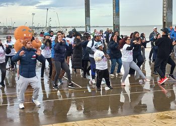 Un centenar de personas participó en cicletada familiar por la salud y el bienestar en Punta Arenas