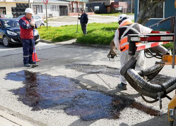 Punta Arenas inicia plan de bacheo que intervendrá 88 sectores de la comuna