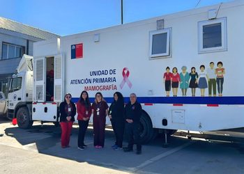 Mamógrafo móvil atendió a 109 mujeres en Tierra del Fuego durante operativo de Octubre Rosa