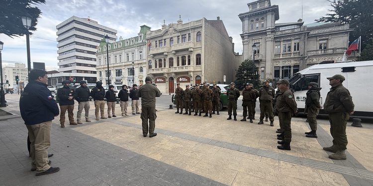 Plan Especial de Seguridad dejó siete detenidos y más de 300 controles en Punta Arenas y Puerto Natales