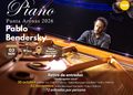 Pianista Pablo Bendersky se presentará gratuitamente en el Teatro Municipal de Punta Arenas