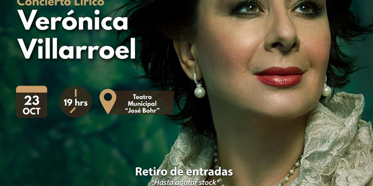 Verónica Villarroel llega a Punta Arenas, este miércoles comienza la entrega de invitaciones para su concierto lírico