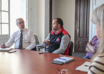 Municipio y MOP buscan avanzar en la reposición del puente O’Higgins y obras para enfrentar lluvias intensas en Punta Arenas