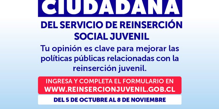 Reinserción Social Juvenil inicia segunda consulta ciudadana para recoger propuestas de la comunidad