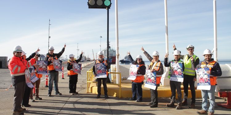 EPA e IST lanzan campaña para prevenir riesgos por fuertes vientos en recintos portuarios.