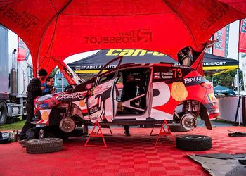 Felipe Padilla y Nicolás Alarcón dominan de principio a fin la jornada dominical de la RC3 en el RallyMobil de Coyhaique.